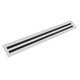 Orientable rollers linear diffuser.